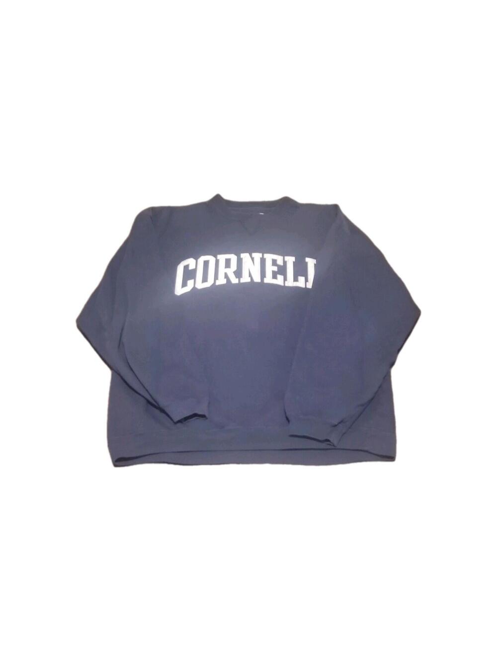 Gear For Sports Cornell Big Cotton Sweatshirt XL Navy White Lettering 031